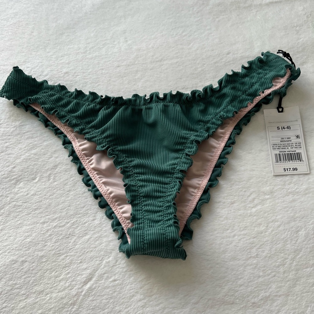 Green Bikini Bottom (Size SMALL)